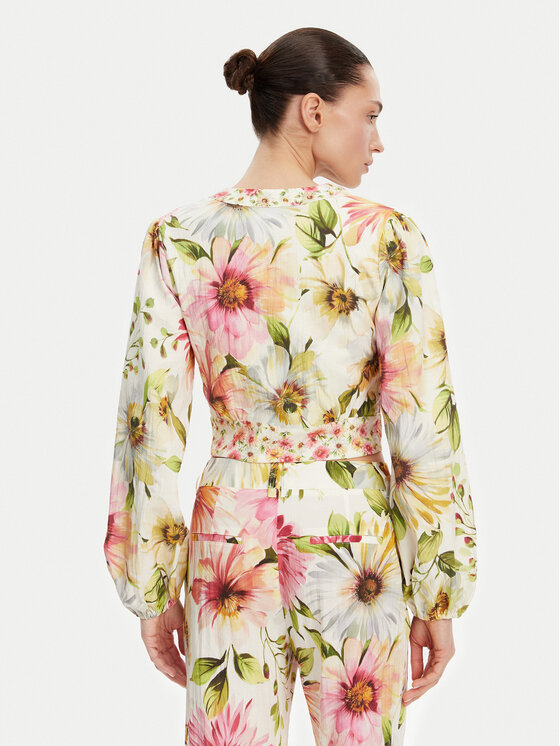 Guess Guess Блузка W5GH40 WG4G0 Кольоровий Regular Fit
