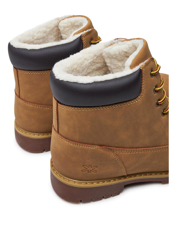 Mjuka Mjuka Schnürstiefeletten NWINN301C Gelb