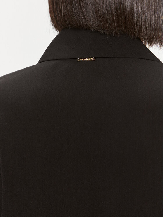 Liu Jo Liu Jo Πουκάμισο MF3137 T9121 Μαύρο Relaxed Fit