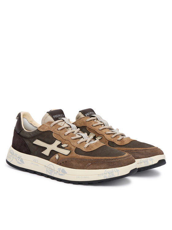 Premiata Premiata Sneakersy Nous Var 8461 Brązowy jasny