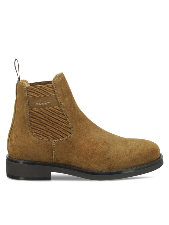 Gant Členková obuv s elastickým prvkom 29653750 Kaki