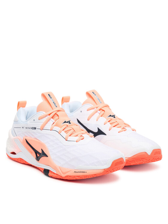 Mizuno Mizuno Halové topánky Wave Stealth Neo 2.1 X1GA2640 Biela