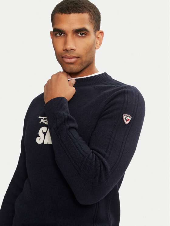 Rossignol Rossignol Sweater RLMMO11 Sötétkék Regular Fit