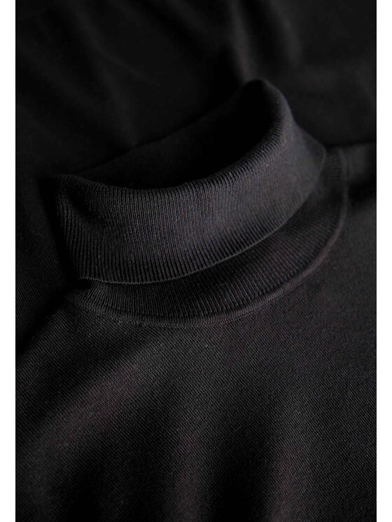 Volcano Volcano Sweter S-MAX Czarny Regular Fit