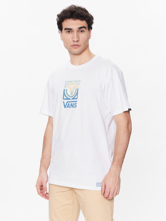 Vans T-shirt Veesta VN0007US Bijela Classic Fit