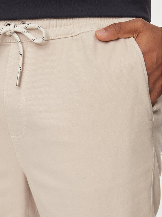 Pepe Jeans Pepe Jeans Spodnie dresowe Gymdigo Pull On Pant PM211692 Beżowy Regular Fit