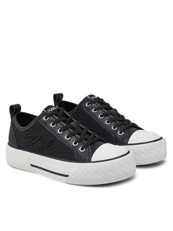 KARL LAGERFELD KARL LAGERFELD Tenisice Kampus Max III KL60611F Crna