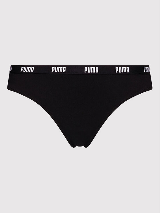 Puma Puma Σετ 3 τεμάχια στρίνγκ 907590 Μαύρο