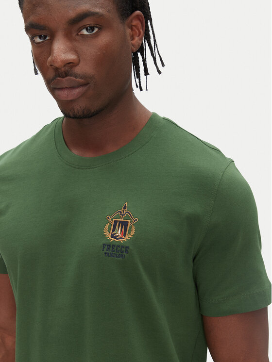 Aeronautica Militare Aeronautica Militare T-krekls 251TS2391J592 Zaļš Regular Fit
