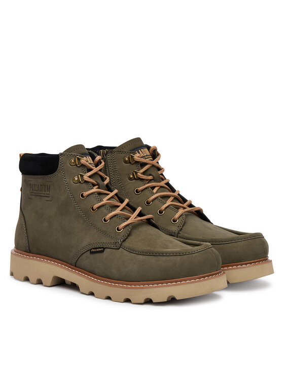 Palladium Palladium Kotníková obuv Trooperlite Grit Zip 04985-325-M Tmavě zelená