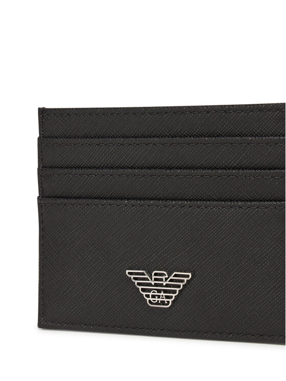 Emporio Armani Emporio Armani Sada peňaženka a puzdro na karty Y4R237 Y138E Čierna