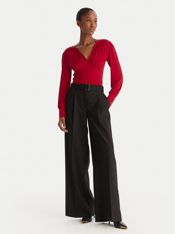 ACCESS FASHION ACCESS FASHION Body 54-2018-324 Piros Slim Fit