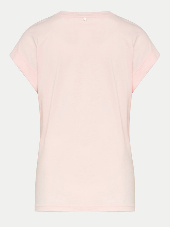 Marc Aurel Marc Aurel Тишърт 7550 7000 73737 Розов Regular Fit