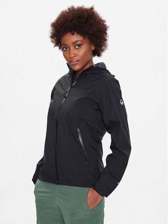 Halti Halti Demisezoninė striukė Lastu II 064-0591 Juoda Regular Fit