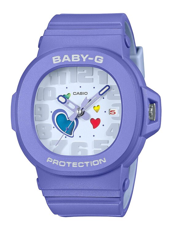 Baby-G Baby-G Zegarek Casio-BGA-10-6AER Niebieski