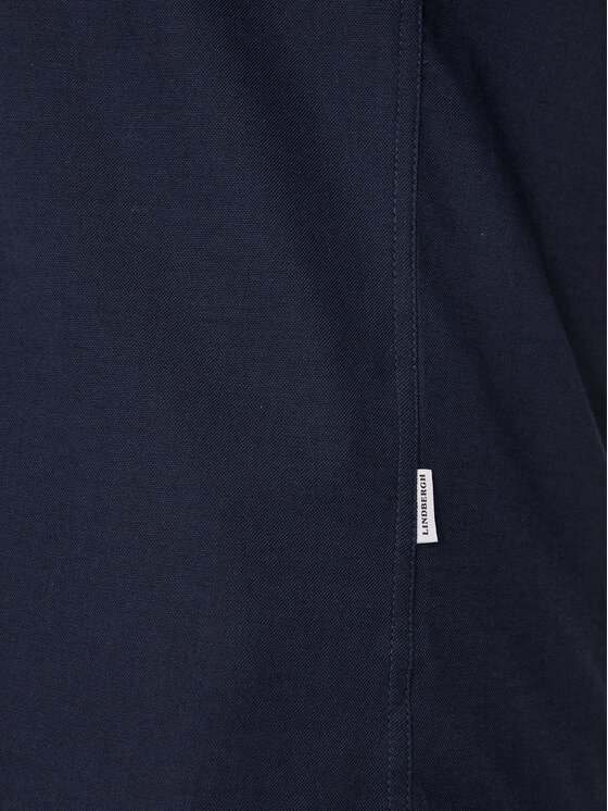 Lindbergh Lindbergh Koszula 30-203174 Granatowy Slim Fit
