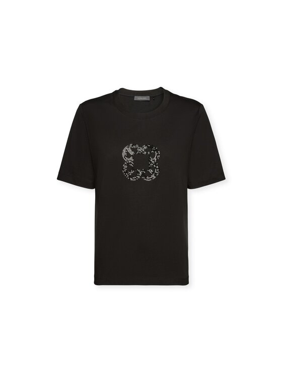Elena Mirò Elena Mirò T-shirt G252Z000376N033 Nero Regular Fit