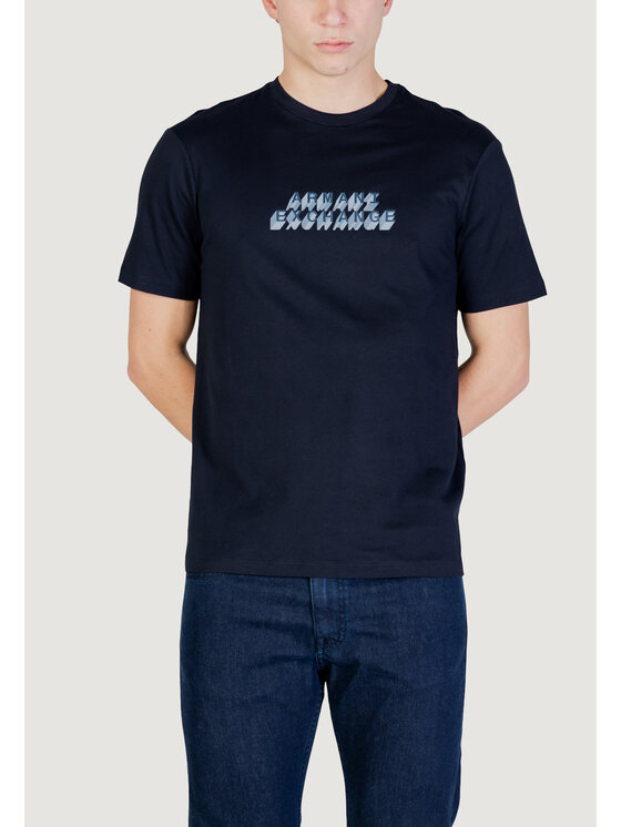 Armani Exchange Armani Exchange T-shirt XM002779 AF10358 Blu Casual Fit