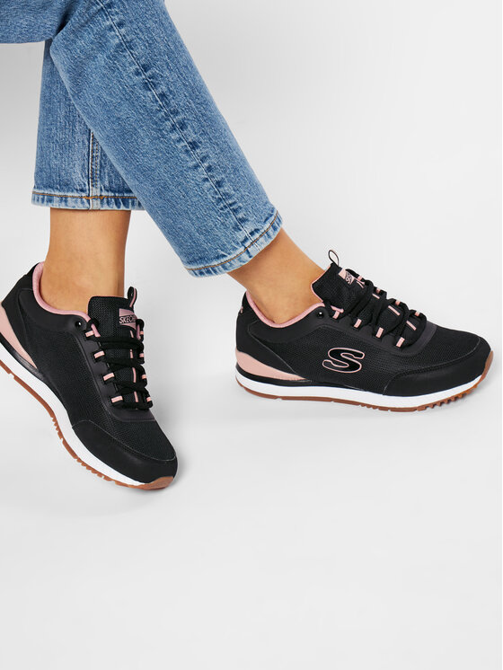 Skechers Skechers Sneakersy Casual Daze 155031/BLK Czarny