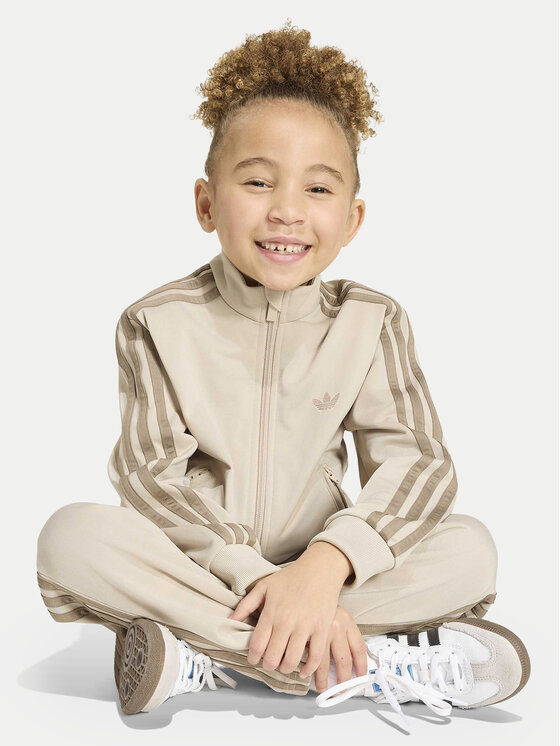 adidas adidas Sportinis kostiumas Firebird Tracksuit HZ6592 Smėlio Regular Fit