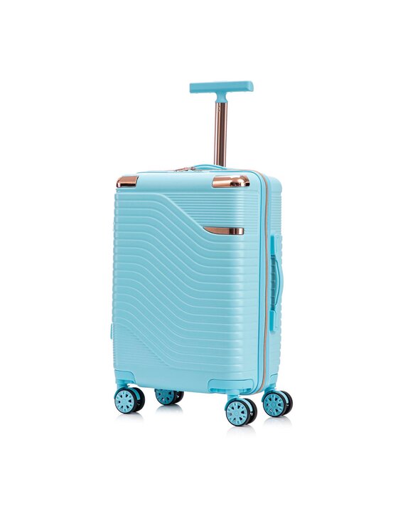 Semi Line Semi Line Rankinio bagažo lagaminas T5811-3 Šviesiai mėlyna