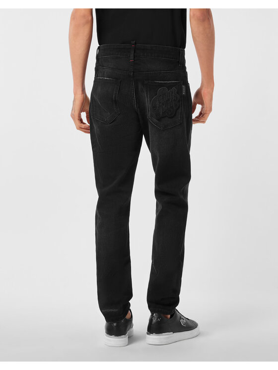 PHILIPP PLEIN PHILIPP PLEIN Jeans 24523 Nero Straight Leg