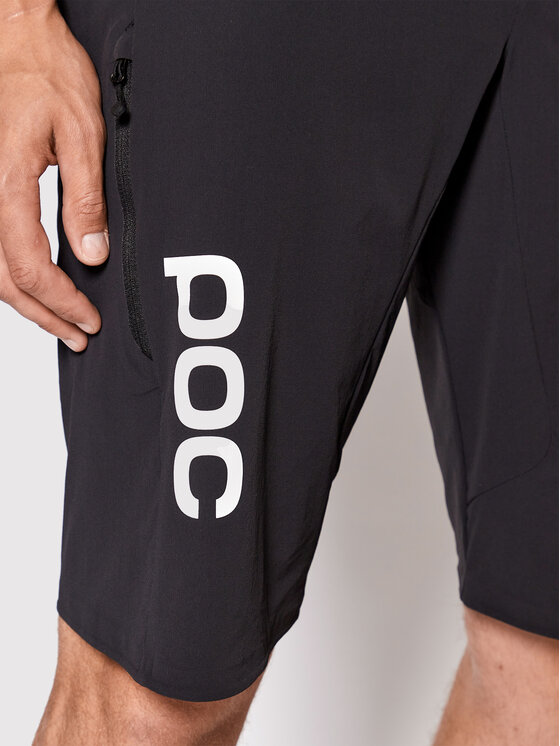 POC POC Szorty rowerowe Unisex 52852 Czarny Regular Fit