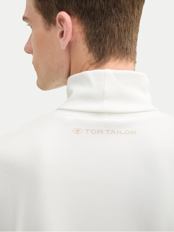 Tom Tailor Tom Tailor Golf 1043993 Biały Regular Fit