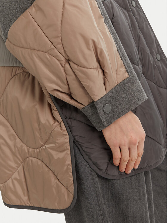 Weekend Max Mara Weekend Max Mara Kurtka przejściowa Ossola 2515481011 Szary Relaxed Fit