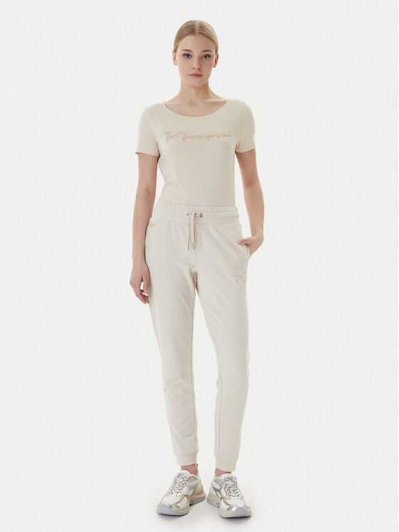 EA7 Emporio Armani EA7 Emporio Armani T-shirt 7W000978 AF10373 U1088 Beige Regular Fit