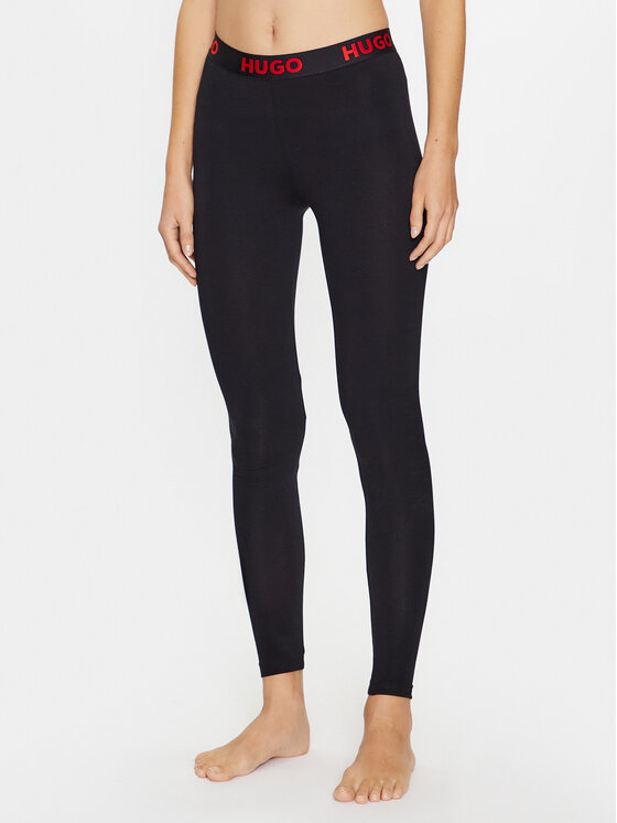 Hugo Leggings 50495304 Crna Skinny Fit