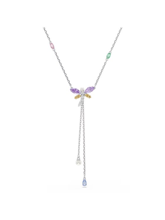 Swarovski Swarovski Naszyjnik Dragonfly Ariana Grande 5749183 Srebrny