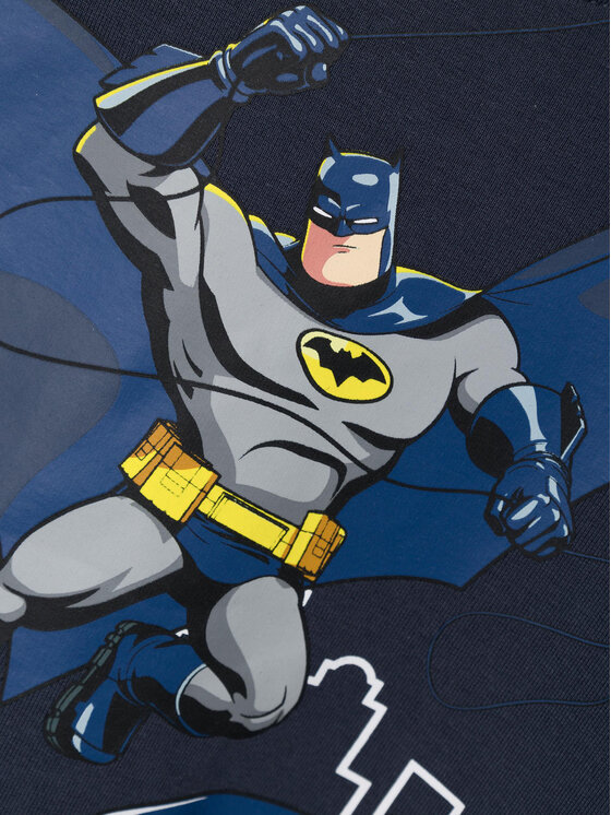NAME IT NAME IT Bluza BATMAN Jacobo 13225934 Niebieski Regular Fit