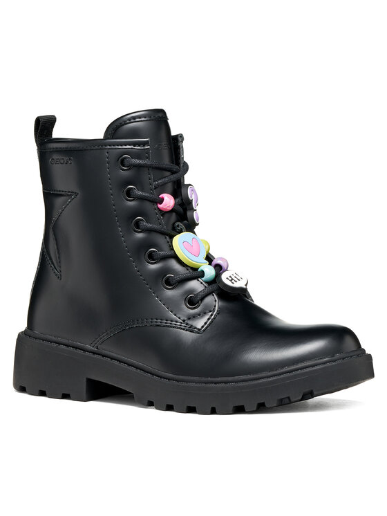Geox Geox Μποτίνια J Casey Girl J9420G 000CN C9240 M Μαύρο