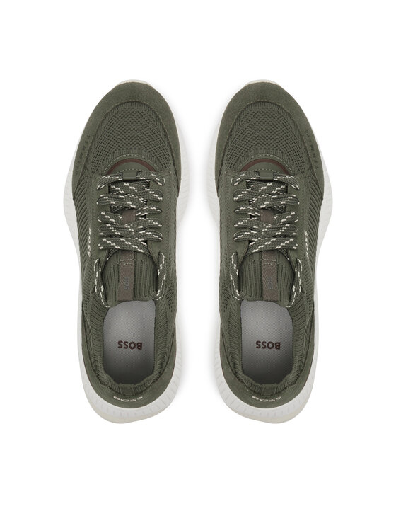 BOSS BOSS Sneakersy Ttnm Evo 50536413 Zielony