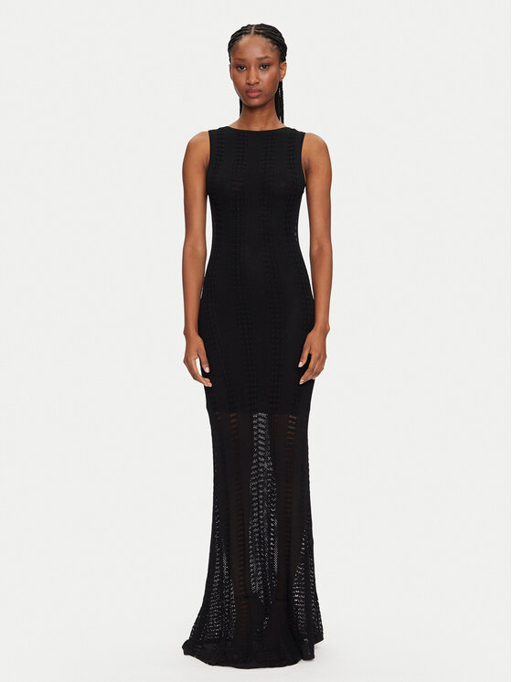 Marciano Guess Marciano Guess Kötött ruha 5GGK44 5869Z Fekete Regular Fit