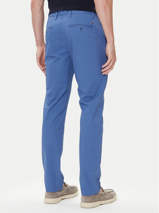 Tommy Hilfiger Tommy Hilfiger Чино панталони Denton Essential MW0MW40262 Син Straight Fit