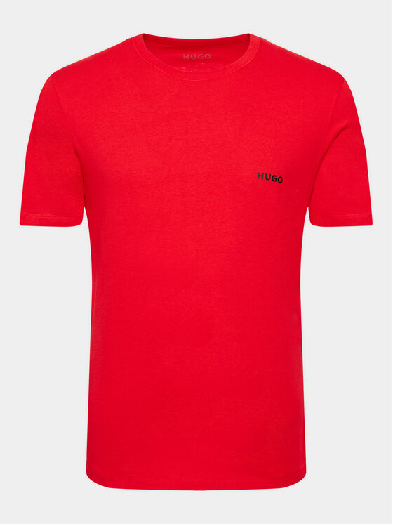 HUGO Hugo 3 t-kreklu kompleksts 50480088 Melns Regular Fit