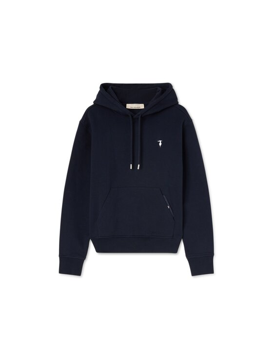Trussardi Trussardi Felpa G8498000254N0B1 Blu Regular Fit
