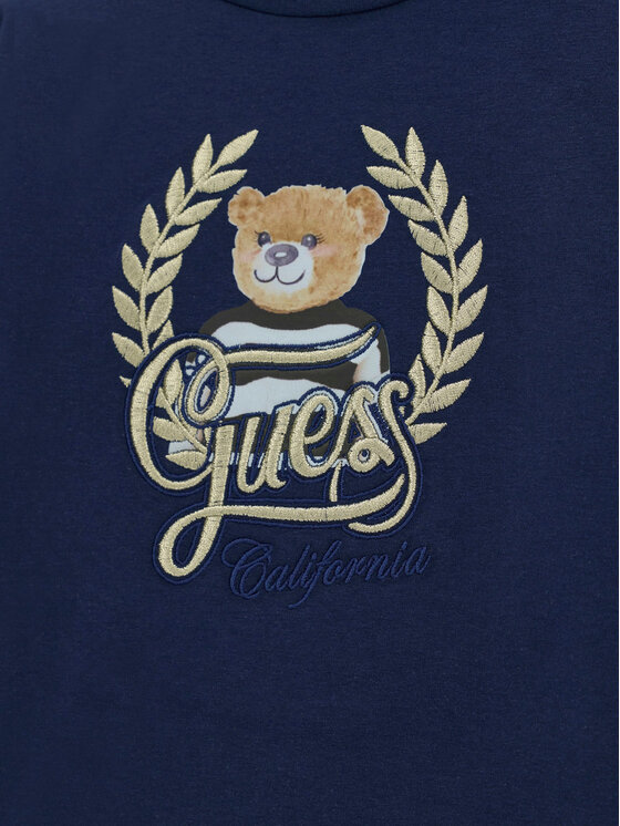Guess Guess Блуза J6BI21 K5818 Тъмносин Regular Fit
