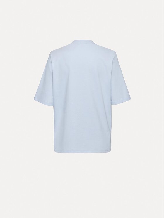 La Mania La Mania Tričko LOLA Modrá Basic Fit