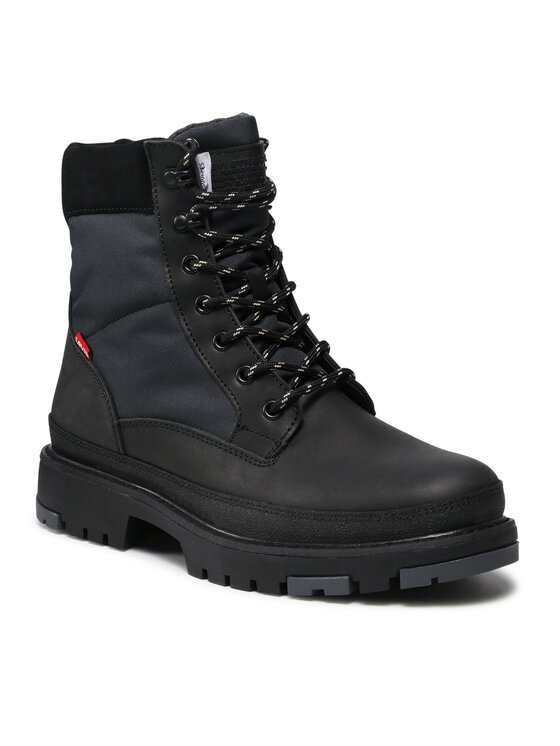 Męskie Kozaki Levi's , Rozmiar 42, Czarne, 233637-666-559