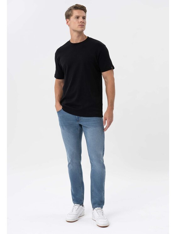 Volcano Volcano Jeansy D-DEXTER 53 Niebieski Slim Fit
