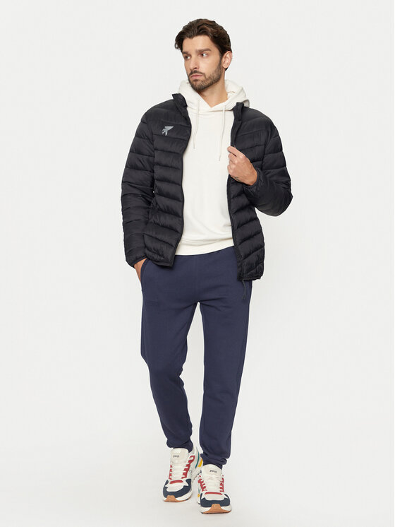 Joma Joma Prechodná bunda Mystic 103758 Čierna Regular Fit
