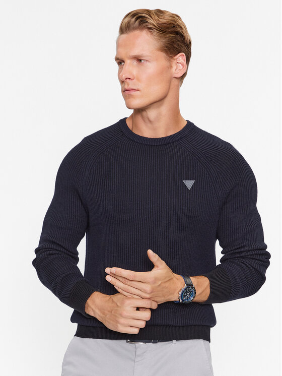 Guess Maglione M3BR15 Z38Q1 Nero Slim Fit Modivo