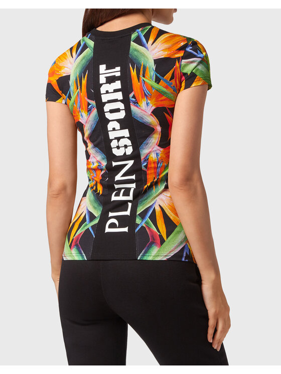 Plein Sport Plein Sport T-Shirt 2225 Czarny Regular Fit