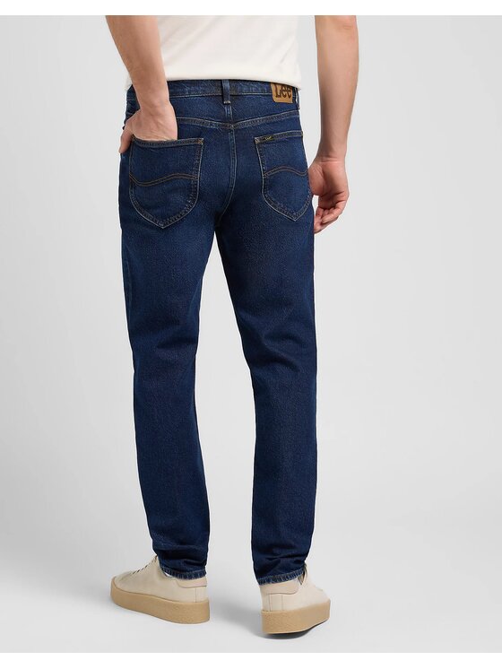Lee Lee Jeansy AUSTIN Niebieski Slim Fit