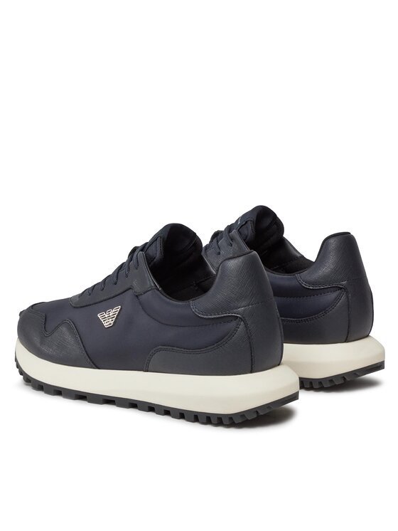 Emporio Armani Emporio Armani Sneakersy X4X630 XN877 N151 Granatowy