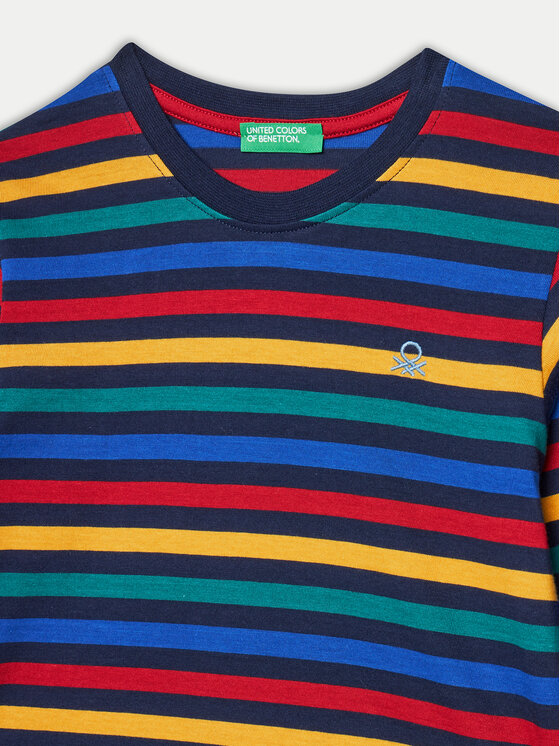 United Colors Of Benetton United Colors Of Benetton Majica 3GZ3G10F1 Šarena Regular Fit
