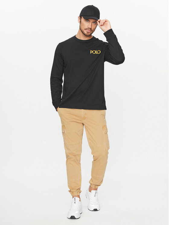 Polo Ralph Lauren Polo Ralph Lauren Longsleeve 710920208001 Schwarz Regular Fit